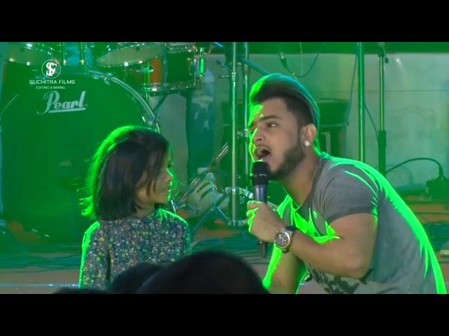 Millind gaba live show in Patna ** Girl crying on stage**