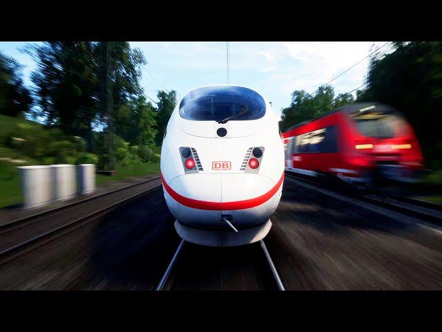 Driving the Fastest Train in Train Sim World 5 (370kph)