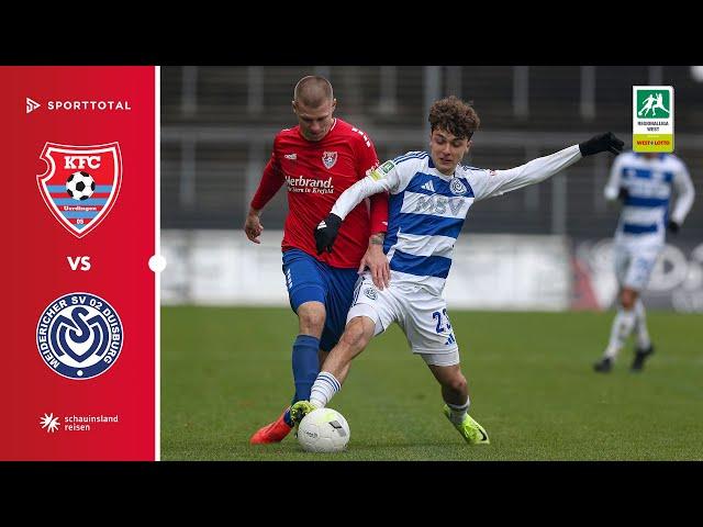 Vor 10.000 Zuschauern in der Grotenburg: Werden Zebras Herbstmeister? | KFC Uerdingen - MSV Duisburg