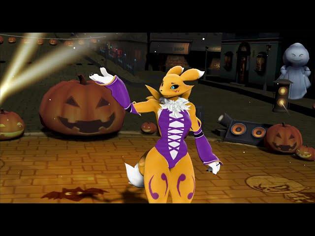 Digimon Renamon [MMD] "Happy Halloween"