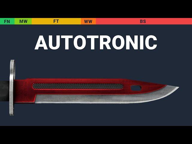 Bayonet Autotronic - Skin Float And Wear Preview