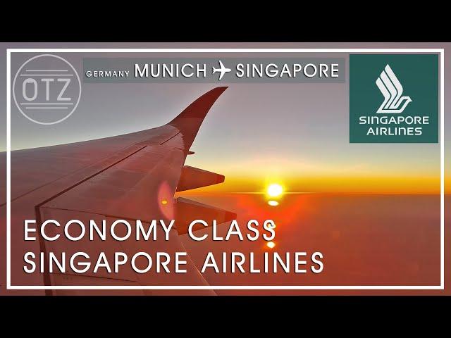 Singapore Airlines Economy Class | Munich, Germany to Singapore | Vaccinated Travel Lane (VTL)