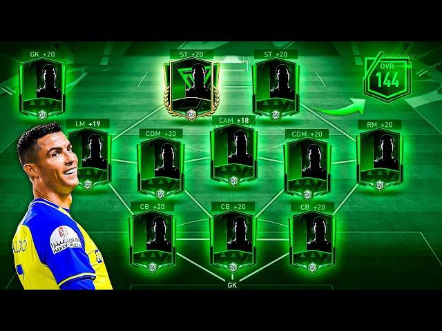 I Made Best Special Founders Max Rated Squad! 144 OVR SQUAD!! FIFA Mobile