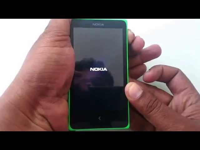 Nokia X hard reset