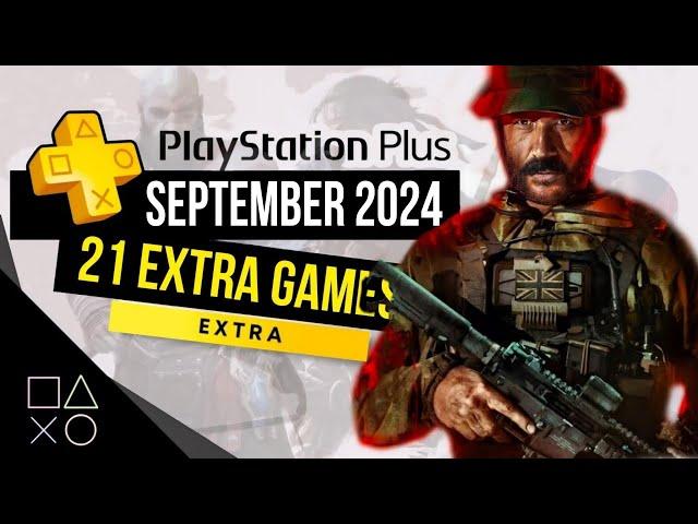 PlayStation Plus Extra September 2024 Games | PS Plus Extra September 2024