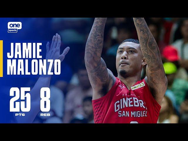 Jamie Malonzo 25-POINT TAKEOVER for Ginebra vs. NorthPort | PBA SEASON 49 COMMISSIONER'S CUP