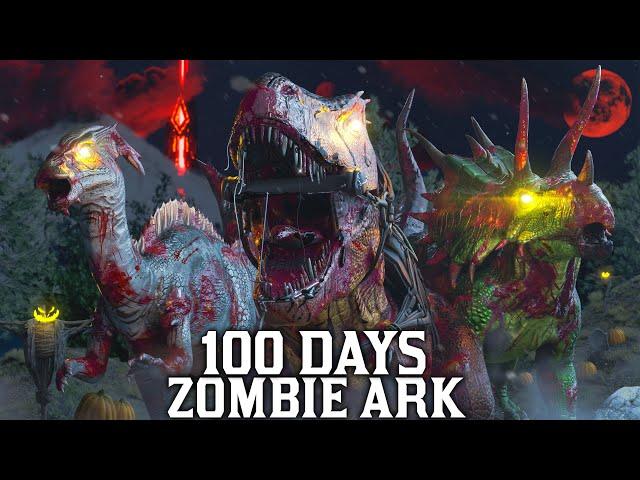 I Spent 100 Days in A Zombie Apocalypse Ark... Here's What Happened