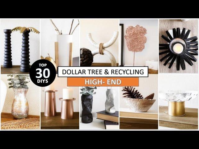 ⭐ TOP 30 DIYS HIGH END - DOLLAR TREE AND RECYCLING 2021 (affordable + easy )