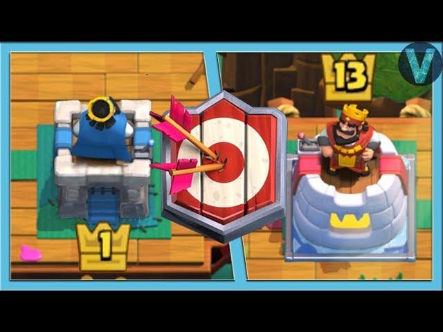 Как же ОРУ с них! 1 лвл против фуллов на 5000 кубков / Clash Royale