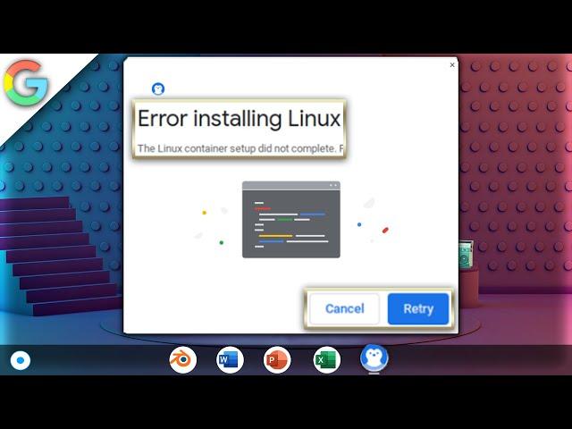 Error Installing Linux On Chromebook | Linux Terminal Not Opening 2023