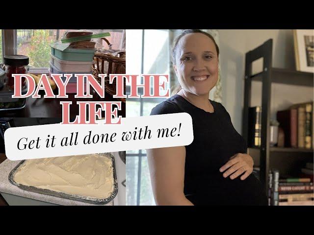 Day In the Life of a Homeschooling Homemaking Mom of 6 || Get It All Done with Me!