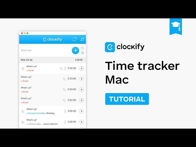 Time Tracker for Mac | Clockify Tutorial (2024)