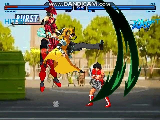 MUGEN Request: I-No & Deadpool Vs Ippo & Yuuki Terumi