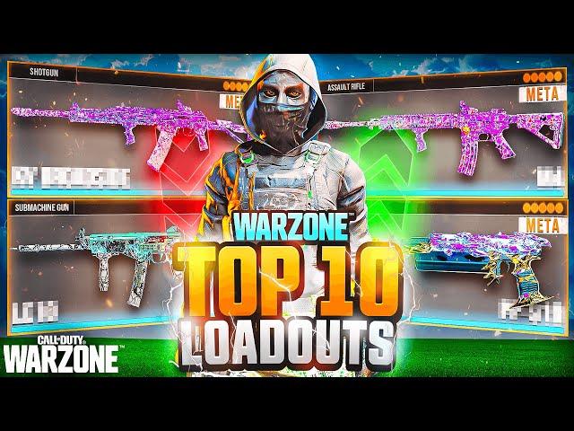 TOP 10 *BROKEN* META Loadouts in Warzone