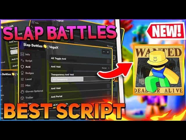 Slap Battles Script GUI / Hack (Anti Fall, Slap Aura, Anti Ban, And More) *PASTEBIN 2024*