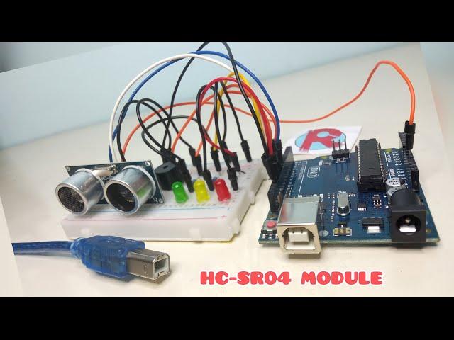 ULTRASONIC DISTANCE SENSOR HC-SR04 WITH ADRDUINO DISTANCE SENSOR PROJECT TURORIAL ARDUINO PROJECTS