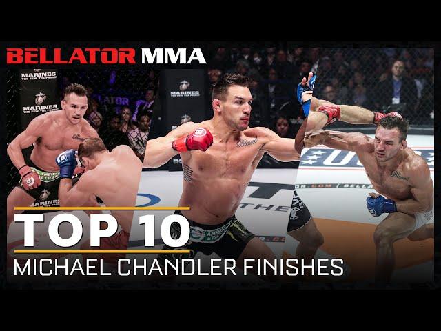 Top 10 Michael Chandler Finishes | Bellator MMA