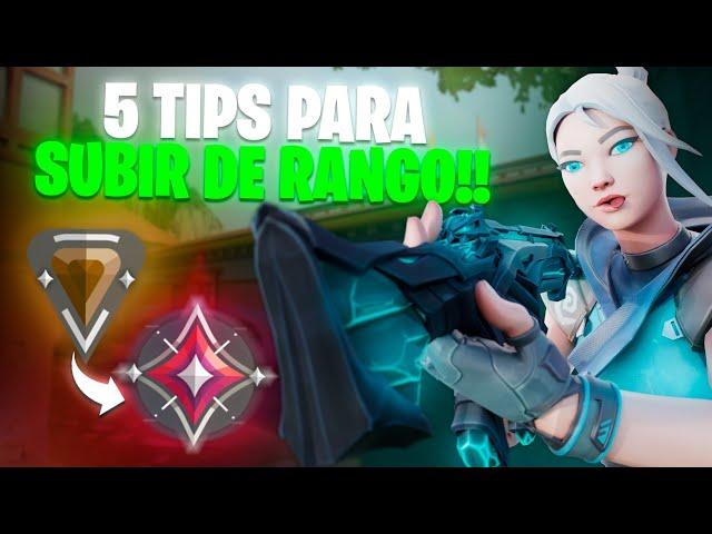 5 Malos HABITOS que NO te dejan SUBIR de RANGO en VALORANT!