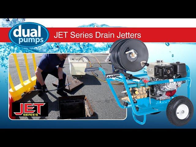 JET Series Drain Jetter Pressure Washers!