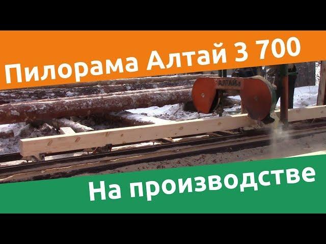 Ленточная пилорама Алтай  3 700