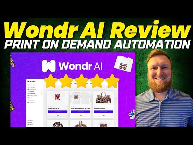 Wondr AI Review: Fully Automated Print On Demand Business Using AI (Appsumo Deal)