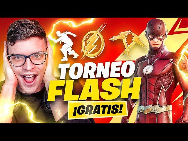 JUGANDO COPA GRATIS *SKIN FLASH* DE FORTNITE! - CreativeSergi