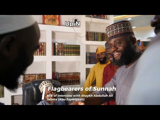 BTS of Interview with Shaykh Abdullah Ali Jabata