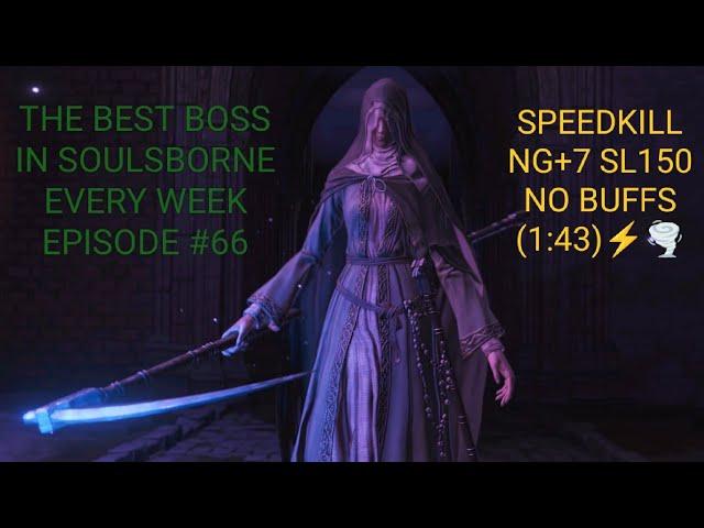 Sister Friede every week until From Software create a better Boss - Day 66 (Speedkill, New PB, NG+7)