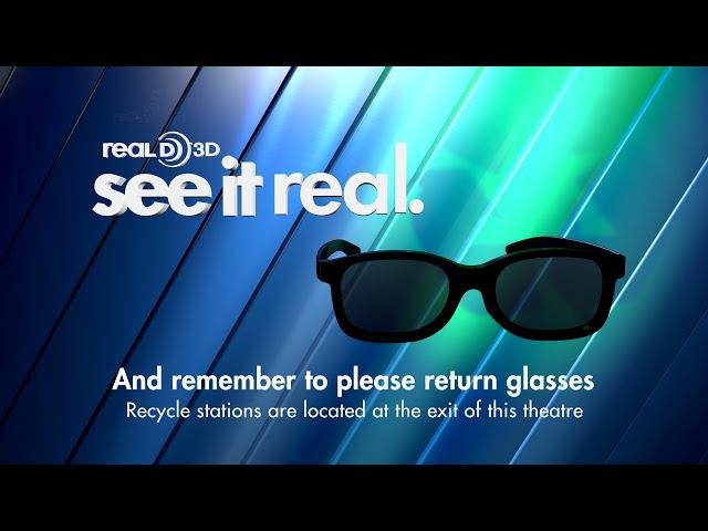 RealD 3D Put On / Return Glasses Trailer (HQ, 2012, Cinema Concepts)