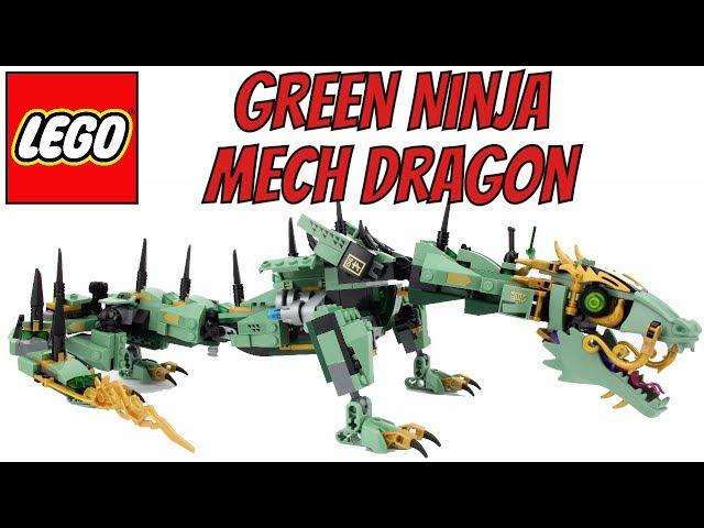 LEGO Ninjago Movie Green Ninja Mech Dragon - Unboxing, Speed Build & Review 70612