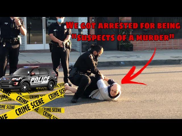 We got arrested for being "suspects of a murder" || Storytime & the FULL video of the scene