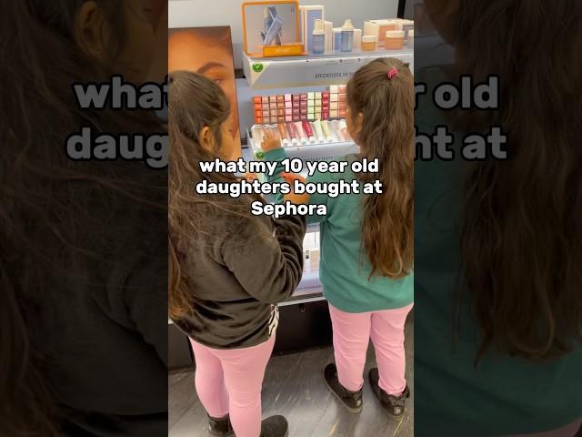 What my daughters bought at Sephora #skincare #momlife #preppy