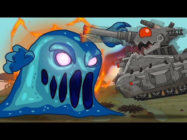 Lost head. Cunning Mimic. Cartoons about tanks