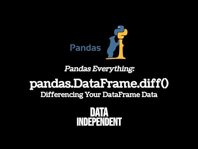 Pandas Diff | pd.DataFrame.diff()