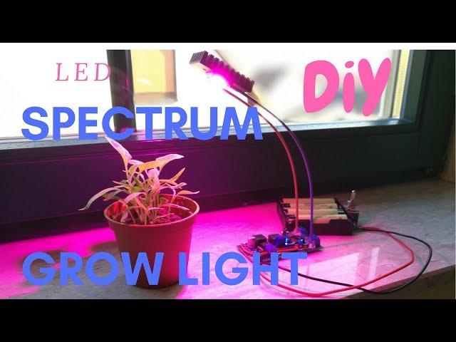 How To: Spectrum LED Grow Lamp DiY | Grow Weed at home ;)