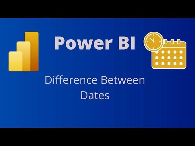 Power BI - Calculate difference in days between two dates