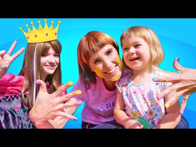 Bianca und ihre Mama bei der Prinzessin. Kinder Videos auf Deutsch | Ich heiße Bianca