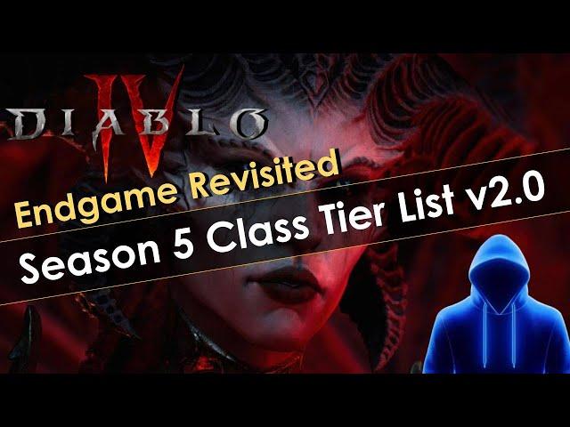 Diablo 4 Season 5 Endgame Tier List Revisited