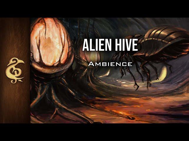 Alien Hive | Sci-Fi ASMR Ambience | 1 Hour