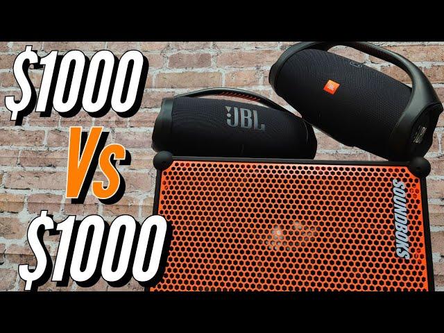 Ultimate Speaker Showdown - Jbl Boombox 3 + Boombox 2 Vs Soundboks Gen. 3 | New Stuff TV