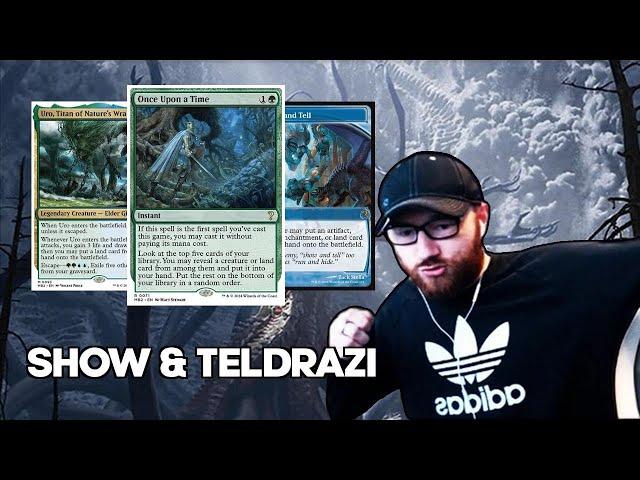 Bro, this is BRUTAL! | SHOW & TELDRAZI | Timeless Metagame Challenge | MTG Arena