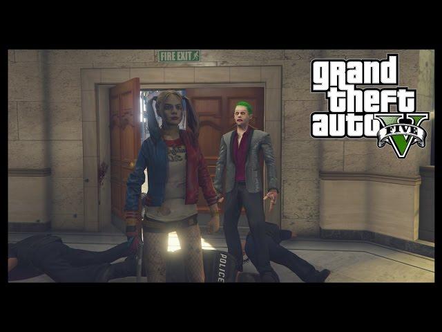 GTA V | Harley Quinn & The Joker | Gameplay #10