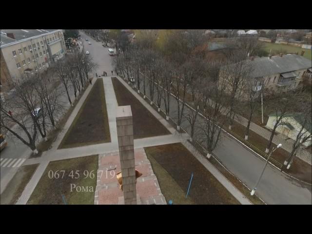 Знаменка, Кировоградская обл. с высоты. DJI Phantom 3 4K