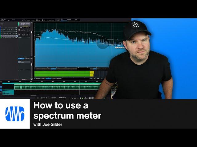 How to Use Spectrum Meter in Studio One Pro | PreSonus