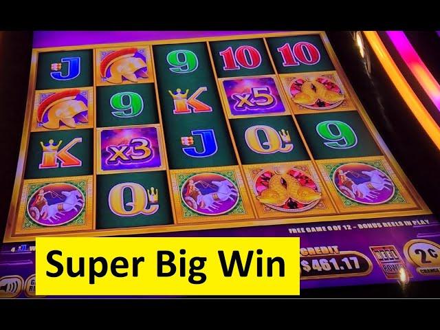 Super Big Win!! Pompeii Rising Jackpots Slot! Aristocrat