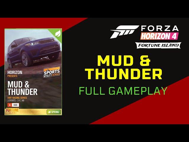 Forza Horizon 4 Fortune Island Spring Mud & Thunder with Tune