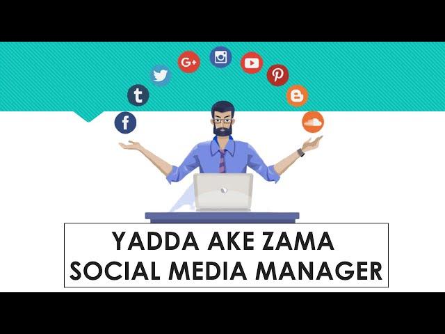 Me Kake Bukata Don Zama Social Media Manager?