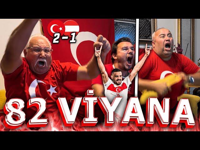 TÜRK DÜŞMANLARINA KAPAK OLSUN ÇEYREK FİNALDEYİZ TÜRKİYE 2-1 AVUSTURYA #millitakim #türkiye