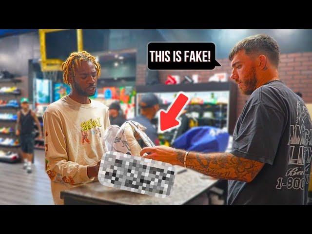 He Tried Selling FAKE $20,000 SHOES!!