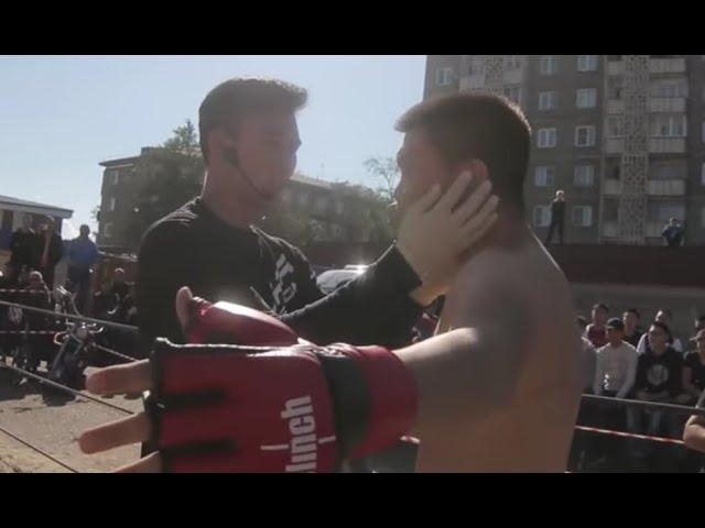 Buyanto fighter against Boxer Misha